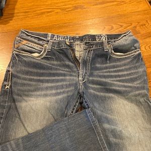 Ariat Low Rise Boot Cut Jeans 40x32 hemmed to 40x30